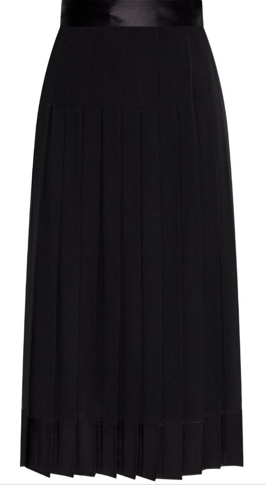 DOLCE  GABBANA 롱 스커트 블랙